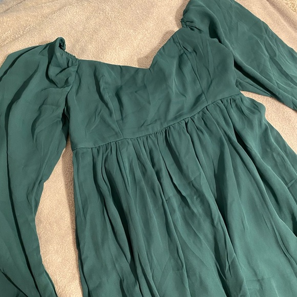 Abercrombie & Fitch Green Dress - Picture 2 of 4
